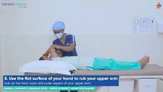 MLD at Home: 11 Upper Arm Steps - Part 1 | Manipal Hospitals Old Airport Road