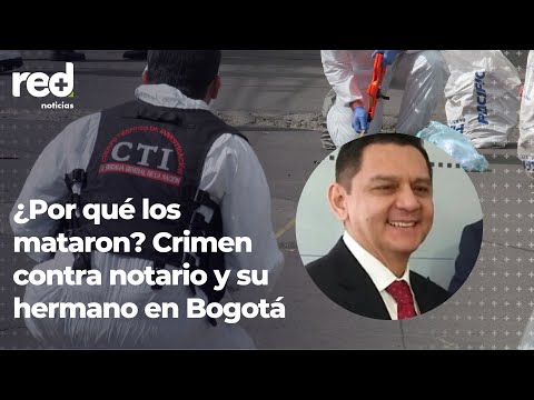 Investigan asesinato de notario en Bogotá: hombres en moto lo interceptaron | Red+