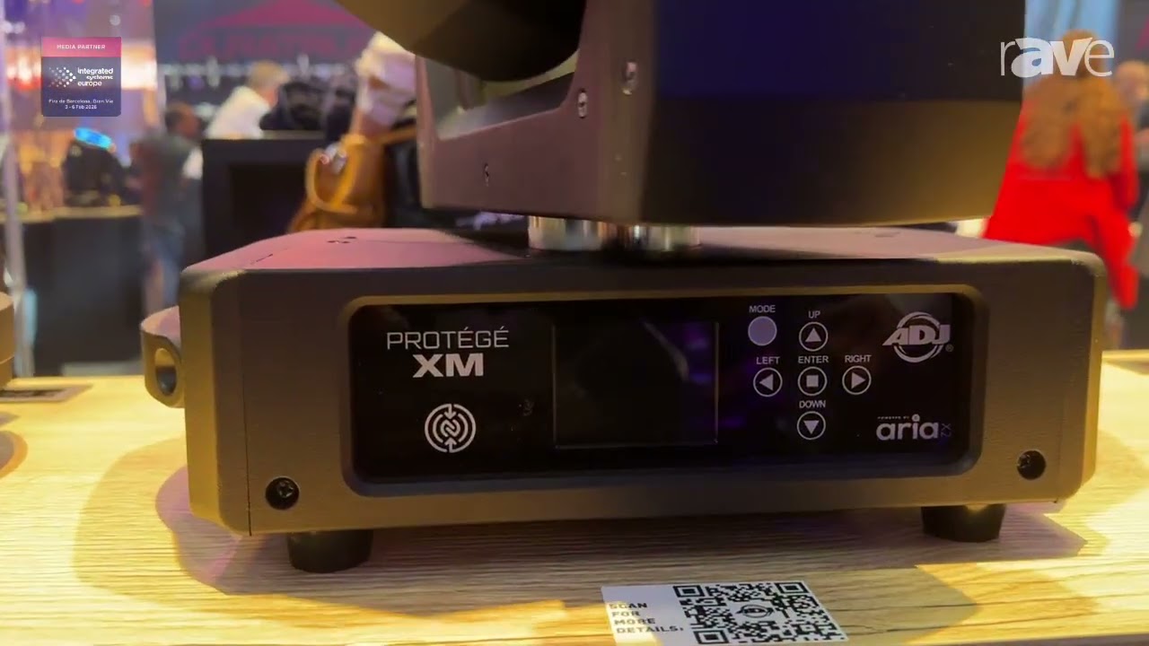 ISE 2026: ADJ Presents Protégé XM Moving Head