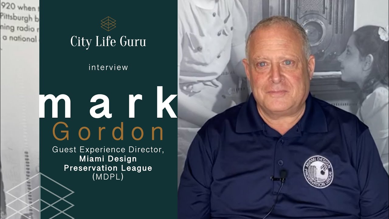 Mark Gordon, The Art Deco Guru, by City Life Guru