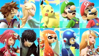 Super Smash Bros. Ultimate - All Characters Dizzy Animations (DLC Included)