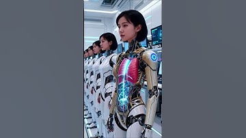 Inside the Android Factory The Birth of Consciousness #SciFi #Android #Robot  #Futuristic #Animation