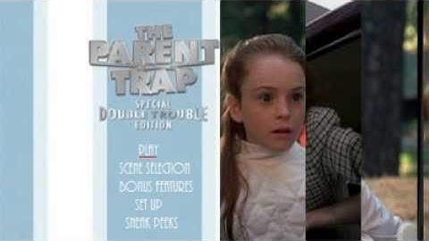 The Parent Trap: Special Double Trouble Edition DVD Menu
