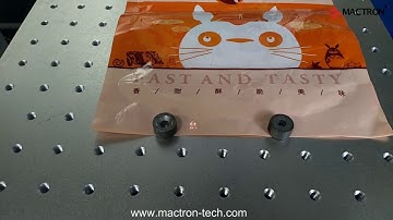 Food Package Date Code Laser Marking Machine