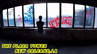 I Went To The Roof Of An Abandoned Skyscraper! Plaza Tower New Orleans 