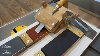 Woodworking / Chisel sharpening / How to make sharpen chisels / Iskarpela bileme