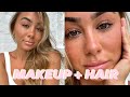 GRWM: Natural Makeup & Bouncy Curls | Julia Havens