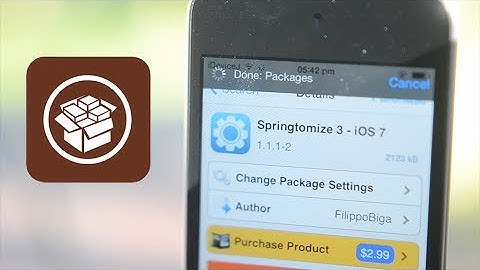 Springtomize 3 - The Best Cydia Tweak of 2014 (iOS 7.1.1 Jailbreak - Pangu)