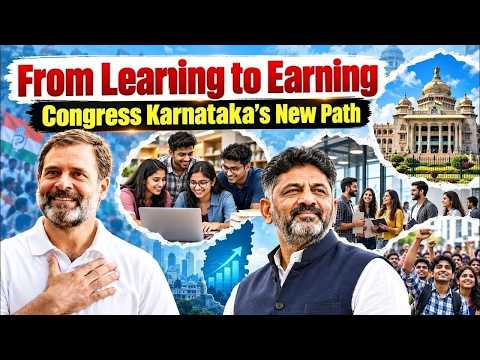 Skill, Opportunity, Growth The Congress Karnataka Model | Rahul Gandhi