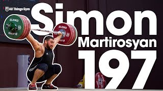 Simon Martirosyan (111.1kg, 20y/o) 197kg Snatch PR 2017 European Junior Weightlifting Championships Simon Martirosyan (111.1kg, 20y/o) 197kg Snatch PR 2017 European Junior Weightlifting Championships