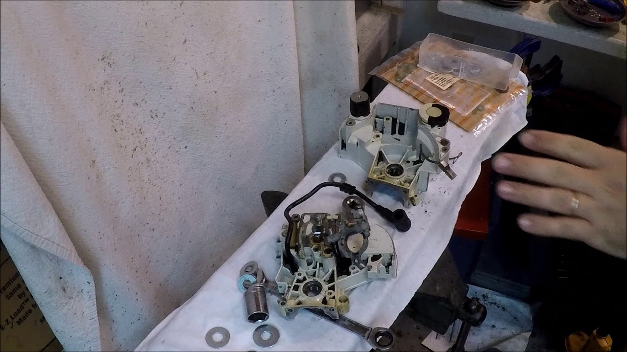 Stihl 200t bearings and seals (AGAIN) but with NEW TOOL! - YouTube
