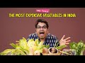 Hardcore vegetarian tries the most expensive vegetables in india  ok tested