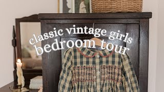 Our VICTORIAN home tour | vintage, cottage, thrifted girls room