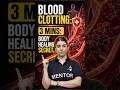 How Your Body Stops Bleeding (It's Genius) #science #anatomy #shorts