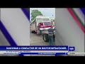 Sancionan a conductor de un bus por infracciones al reglamento del tránsito