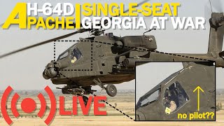 ((🔴)) Live | Single-Seat AH-64D Apache on Georgia at War