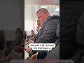 This man found out his bet hit during a wedding last year 😂