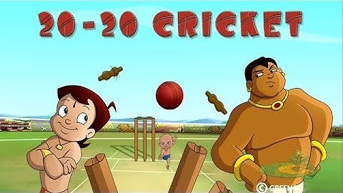 छोटा भीम और माइटी राजू - आईपीएल ट्वेंटी 20 क्रिकेट मैच