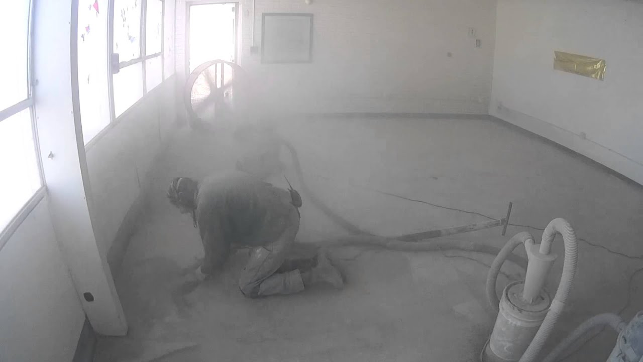 Captain's Blog 4 1 2015 Arts and Crafts Dept Floor Grinding Timelapse
