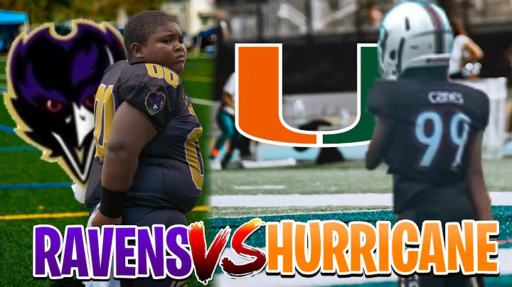 MY FIRST YOUTUBE VIDEO || MIAMI GARDENS RAVENS 8U VS FORT LAUDERDALE HURRICANES 8U || *WE WON…😁*