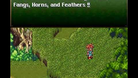 Chrono Trigger - Glitch - Prehistoric  Time Nu (65,000,000 BC) - No fight Nu Glitch