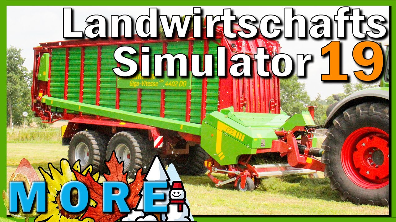 LS19 MORE ► FAHRSILO machen ⛄ SEASONS Farming Simulator 19 [s4e22] gaming logo