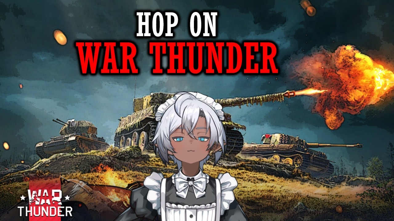 Grinding Germany Tier II + Viewers Can Join! 【War Thunder】 (Indie Vtuber)
