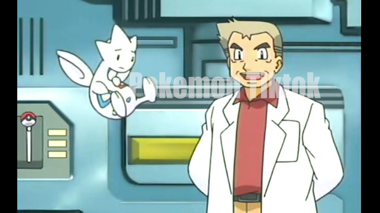 Professor Oak attacks Togetic   Professor Oak Funny Moments