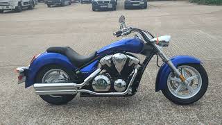 YJ69HNO HONDA VT1300 FURY STATELINE. ONLY 186 MILES FROM NEW .AMAZING CONDITION .RARE BIKE.