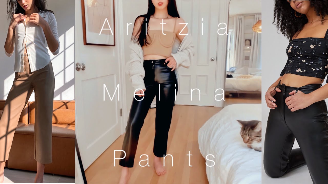 Aritzia Melina Pants Try on Review 