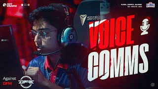 DFM vs Global Esports : Voice Comms | VCT Pacific