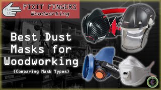 Best Dust Mask for Your Woodworking Workshop (P2 Disposable vs Half Mask vs Full Face Respirator)