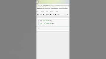 How to print star pattern in python #shorts #python