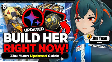 IS SHE STILL CRAZY? An UPDATED ULTIMATE Guide to Zhu Yuan (Teams/Disk/W-Engine) - Zenless Zone Zero