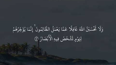 مقطع قصير | سورة ابراهيم | الشيخ عبدالله الموسى