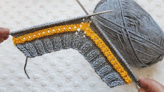 Çok Kolay Iki Şiş Dikişsiz Bot Patik Modeli