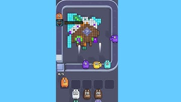 Pixel Flow Level 160. Walkthrough Gameplay