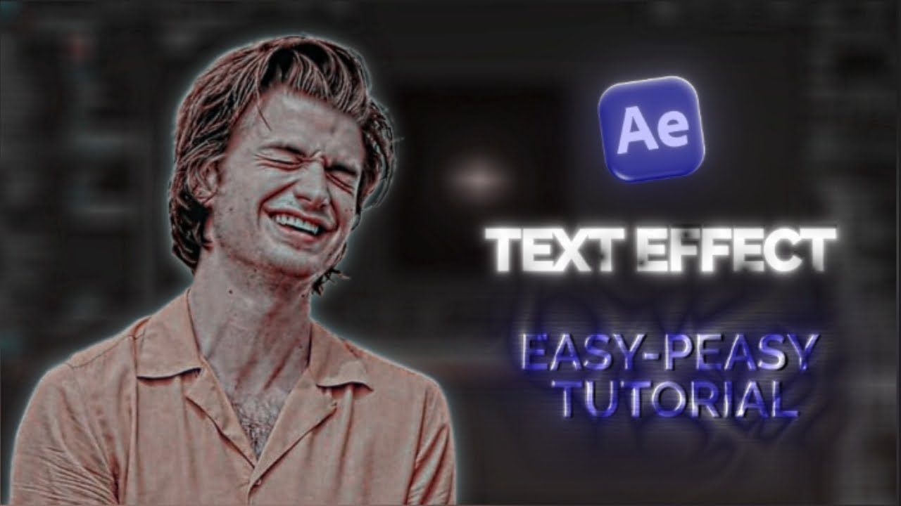 After Effects Texture Text Effect Tutorial||HarryFXEon - YouTube