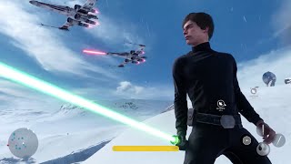 Star Wars Battlefront Gameplay - Hoth Multiplayer Gameplay, Darth Vader vs Luke Skywalker at E3 2015