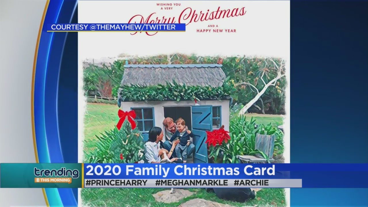 Trending Prince Harry Meghan Markle Christmas Card Youtube