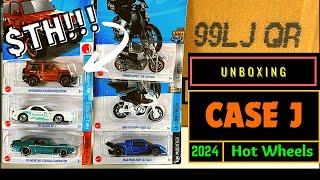 Unboxing  Hot Wheels 2024 Case J (with a SUPER!!)