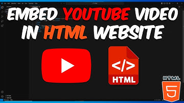 How to Embed a YouTube Video in your HTML Website (Step By Step)