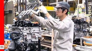 Ujina Engine Plant Hiroshima SKYACTIV X Production Line Mazda Prodaction At Ujina Plant Hiroshima