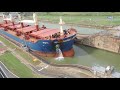 Canal de Panamá, con barcos pasando