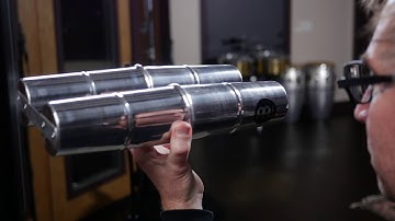 Aluminum Double Samba Shaker - Large - SSH2-L