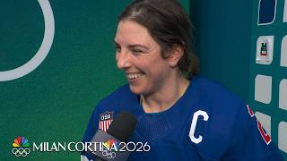 'Just happy to have a gold': Hilary Knight unpacks Team USA win | Winter Olympics 2026 | NBC Sports