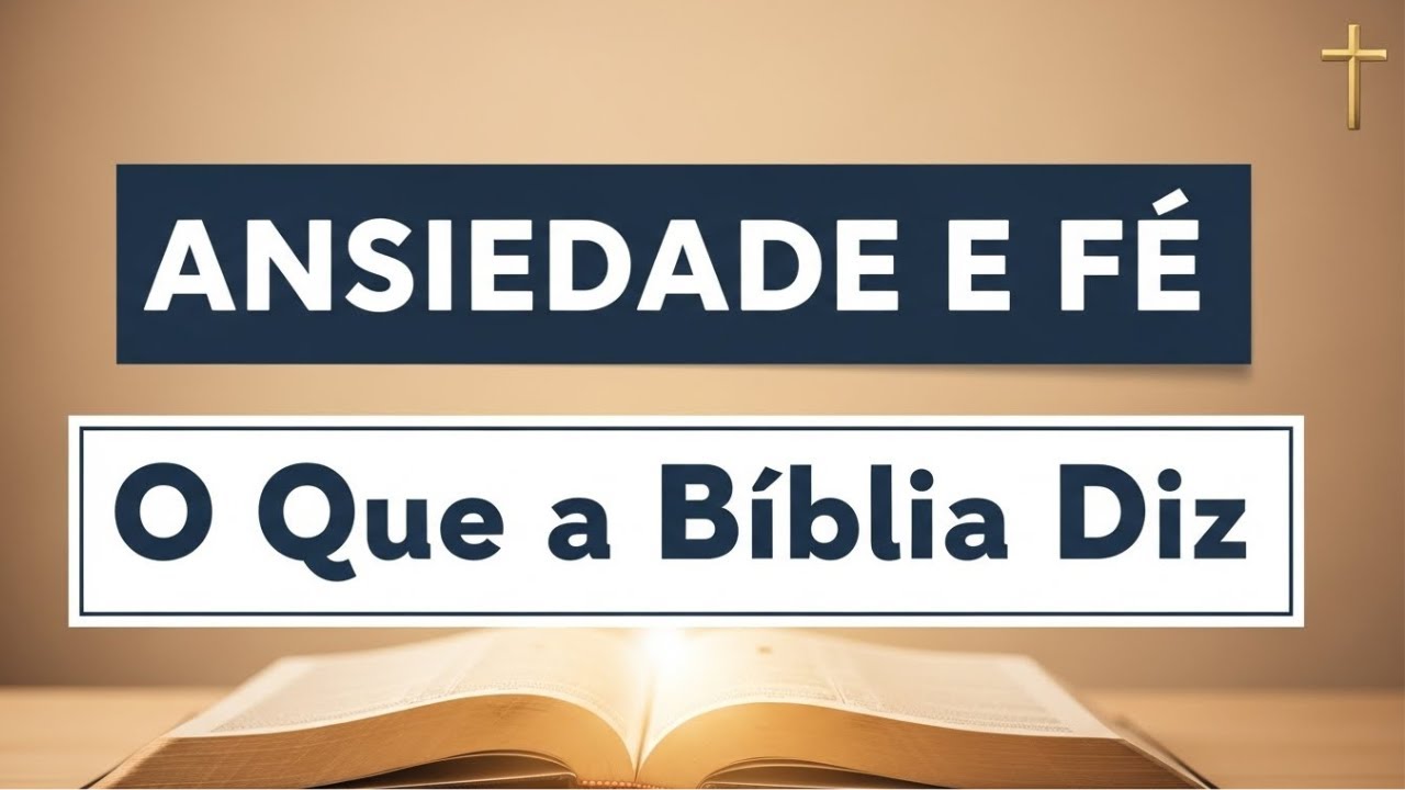 O que a BÍBLIA diz sobre ANSIEDADE e FÉ - Mensagem de Paz
