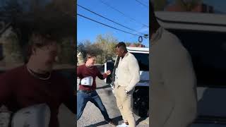UFC Champion, Francis Ngannou give a chance to fan throw punches on him