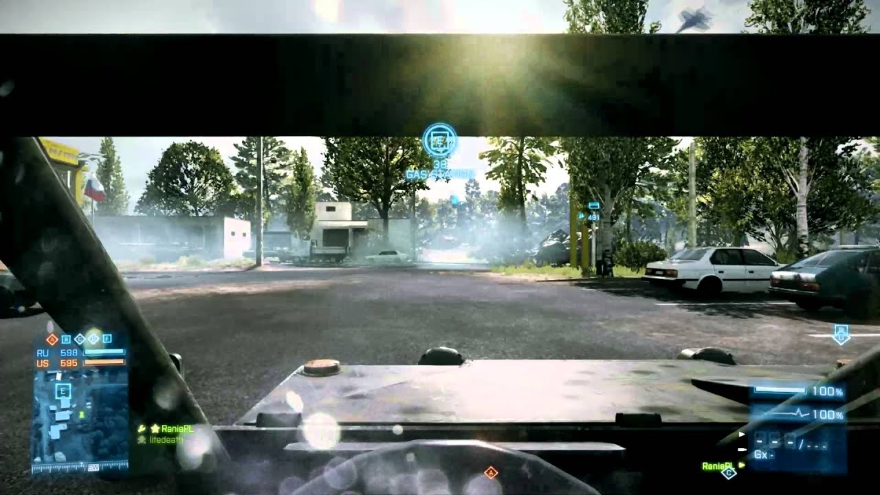 Battlefield 3 тест на QX9770   Gtx 570   Kingston Hyper T1  8 gb 2000
