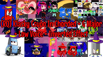 (RQ) Klasky Csupo In Chorded + G Major + Low Voice + Inverted Effect